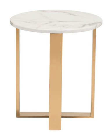 Atlas End Table 20.5 Inch Tall and 18.1 Inch Wide by Zuo Modern - 100656
