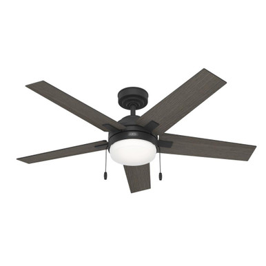 Bartlett 5 Blade Ceiling Fan with Light Kit 52 Inches Wide by Hunter Fans - 51733