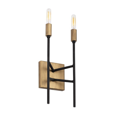 Bodie 2 Light Wall Sconce by Varaluz - 314W02HGCB