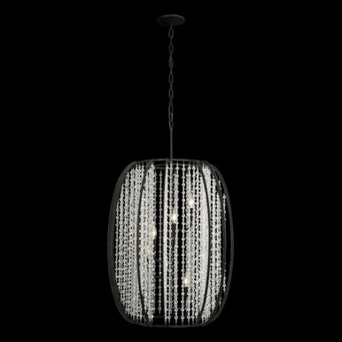 Caesar 6 Light 24 Inch Wide Semi Flush Mount by Varaluz - 367F06CB