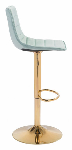 Prima Bar Chair 35 Inch Tall and 16.7 Inch Wide by Zuo Modern - 101453