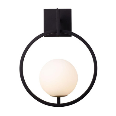 Stopwatch 1 Light Wall Sconce 15.5 Inch Tall by Varaluz - 388W01SMBFG