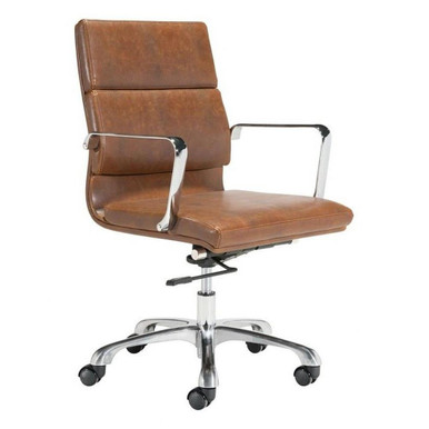Ithaca Office Chair 31.8 Inch Tall and 22 Inch Wide by Zuo Modern - 100770
