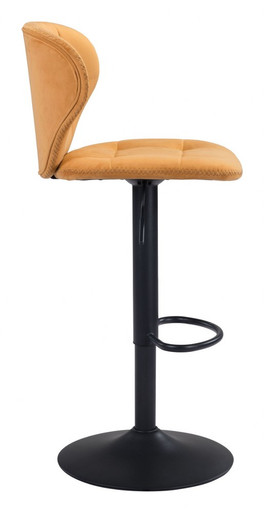 Salem Bar Chair 26.9 Inch Tall and 18.1 Inch Wide by Zuo Modern - 101714