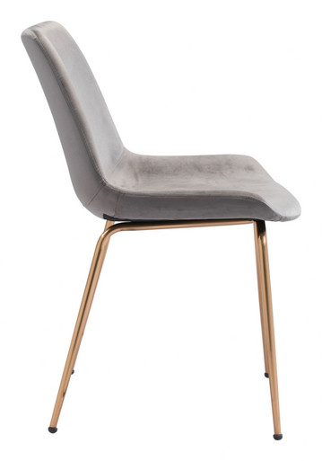 Tony Dining Chair Set 31.9 Inch Tall and 19.7 Inch Wide by Zuo Modern - 101766