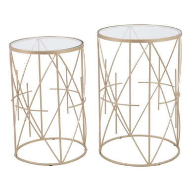 Hadrian Side Table Set 22.4 Inch Tall and 15 Inch Wide by Zuo Modern - 101475