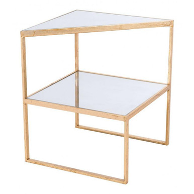 Planes Side Table 22.2 Inch Tall and 18.3 Inch Wide by Zuo Modern - 101476