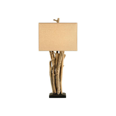 Driftwood 1 Light Table Lamp by Currey Company - 6344