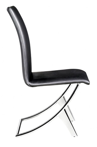 Delfin Dining Chair Set 39 Inch Tall and 17 Inch Wide by Zuo Modern - 102101