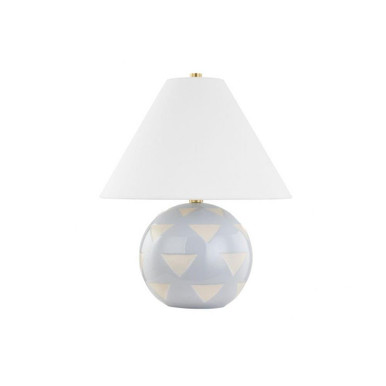 Minnie 1 Light Table Lamp 19.5 Inches Tall and 15.75 Inches Wide by Mitzi - HL714201B-AGB/CBO