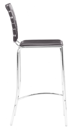Criss Cross Counter Chair Set 39 Inch Tall and 15 Inch Wide by Zuo Modern - 333060