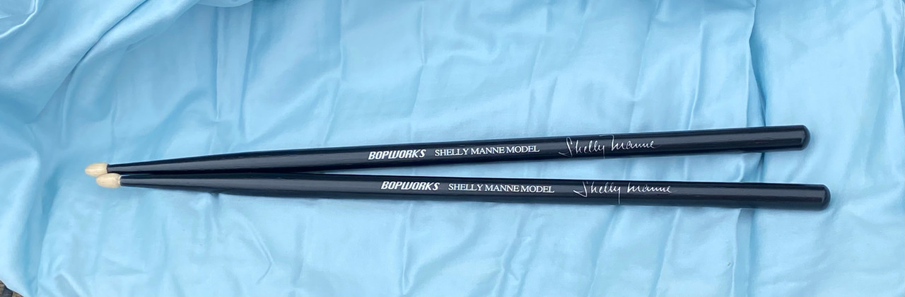 フラダンス用バンブースティックセット Bopworks NOS Shelly Manne Sticks Black Lacquer Finish - Bopworks