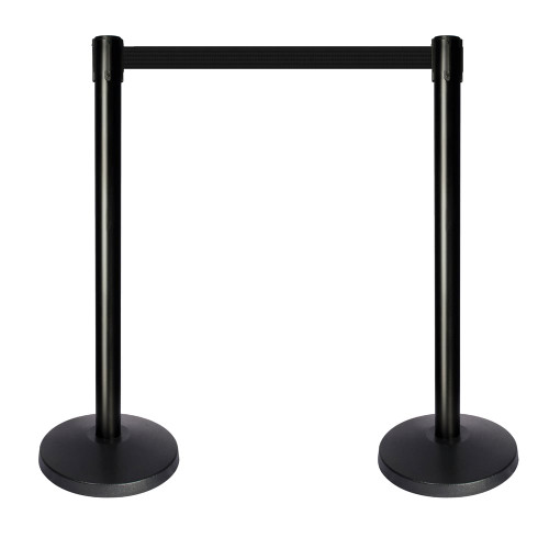 QueueWay Plus Retractable Stanchion (2 Pack)