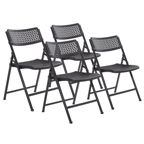 Airflex Series Premium Polypropylene Folding Chair (4 Pack)