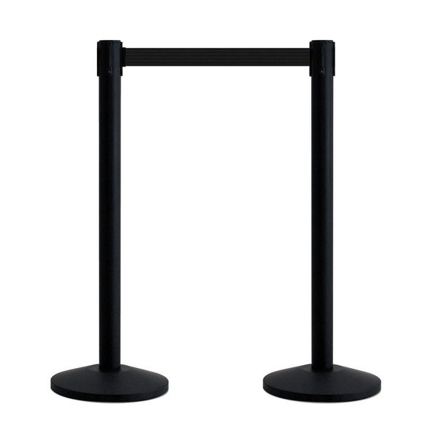 QueueWay Economy Retractable Stanchion (2 Pack)