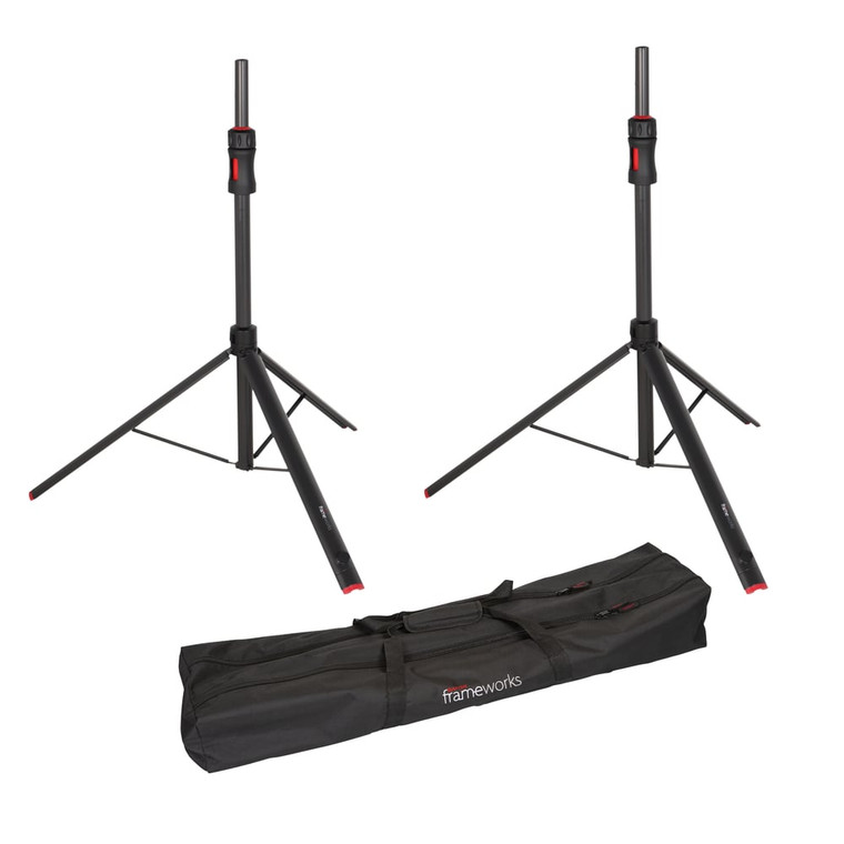 Set of (2) Frameworks ID Series Adjustable Speaker Stands