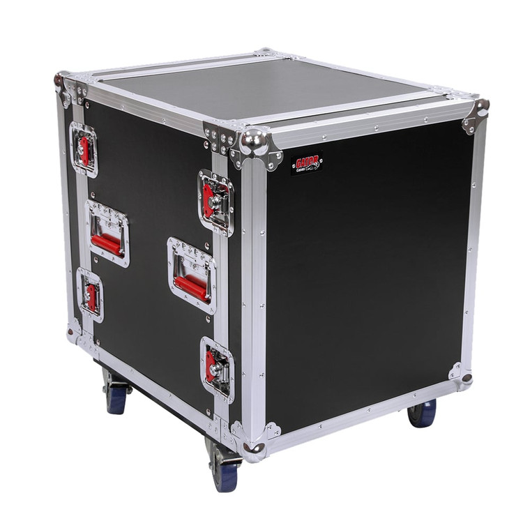 ATA Wood Flight Rack Case 17" Deep w/ Casters
