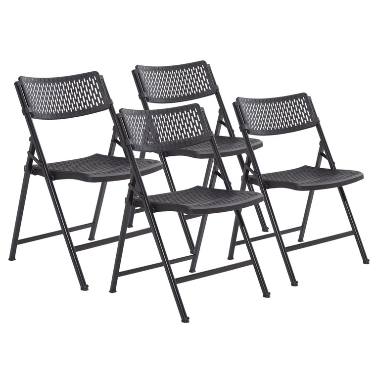 Airflex Series Premium Polypropylene Folding Chair (4 Pack)