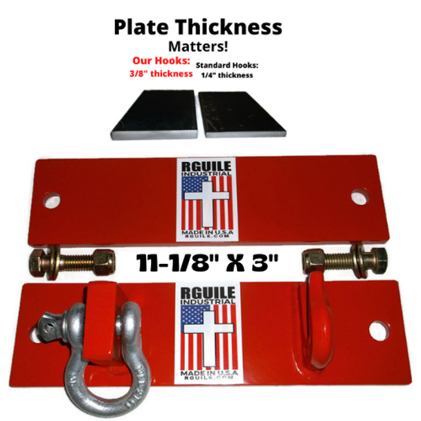 Kubota Top plate with shackle included with bottom plate w/ Bolts. FREE SHIPPING!