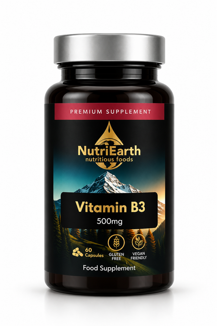  Vitamin B3 500mg 60 capsules