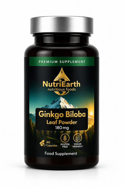 Ginkgo Leaf 180mg 60 Caps