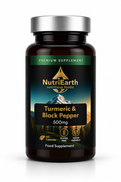 Turmeric 500mg with Black Pepper 60 capsules