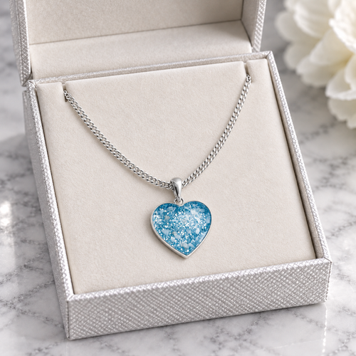 Margaret Cremation Ashes Necklace | Sterling Silver Memorial Jewellery