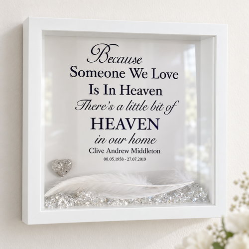 Heaven Cremation Ashes Frame | Memorial Frame | Gift for Grief | Keepsake