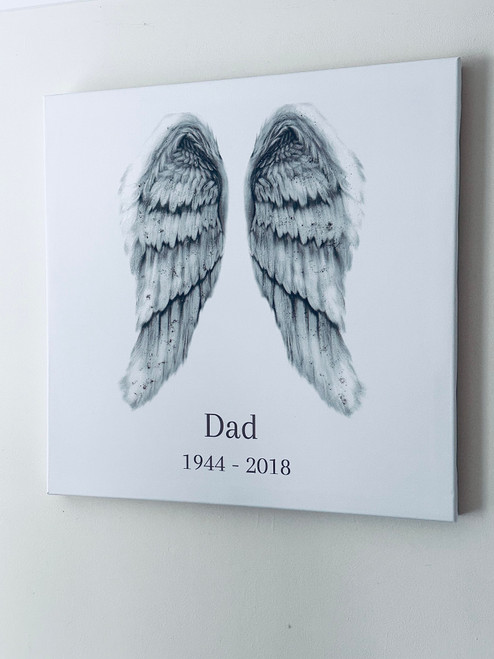 Cremation Ashes Canvas