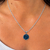 Luna Cremation Ashes Necklace | Memorial Gift | Sterling Silver Jewellery