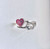 Molly Cremation Ashes Ring | Sterling Silver Memorial Jewellery | Mourning Ring