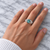 Ava Cremation Ashes Ring | Sterling Silver | Memorial Keepsake