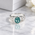 Ava Cremation Ashes Ring | Sterling Silver | Memorial Keepsake