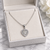 Mary Cremation Ashes Necklace | Memorial Sterling Silver Jewellery