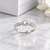 Skye Cremation Ashes Ring | Memorial Jewellery | Sterling Silver