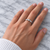 Skye Cremation Ashes Ring | Memorial Jewellery | Sterling Silver