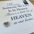 Heaven Ashes Canvas | Personalised Memorial Canvas Made With Cremation Ashes