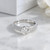Rosie Cremation Ashes Ring | Sterling Silver Memorial Jewellery