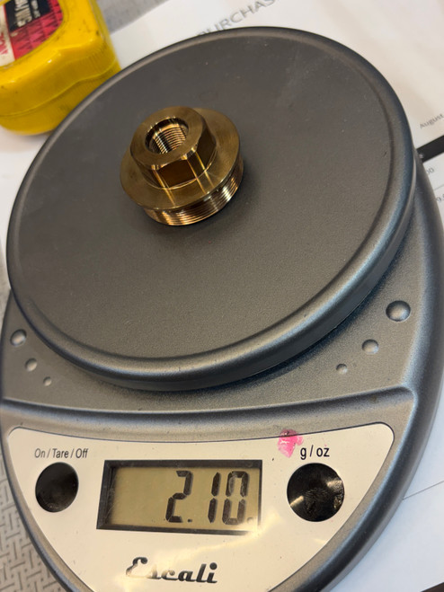 Otter Creek Labs 1/2"-28 to Hub direct thread adapter