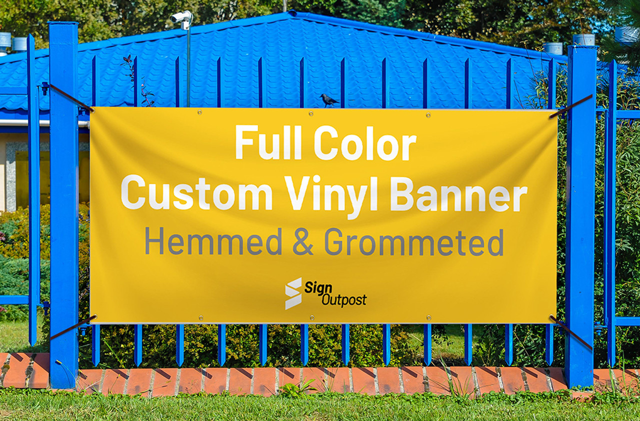 Custom Vinyl Banner 13oz