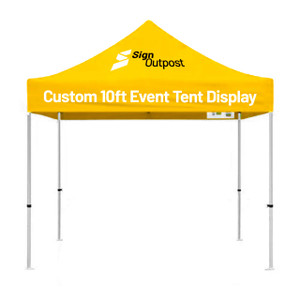 Custom 10x10 Event Tent Display Custom 10x10 Event Tent Display