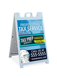 Tax Service Sandwich Sign Tax Service Sandwich Sign