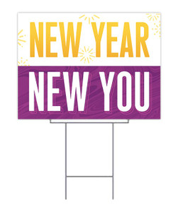 Gym Fitness Yard Sign Gym Fitness Yard Sign