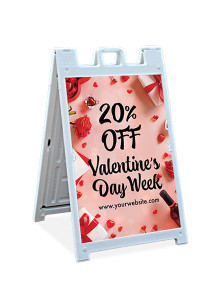 Valentine's Sandwich Sign Valentine's Sandwich Sign
