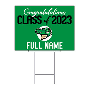 graduation yard sign - uv printed with wire frame graduation yard sign - uv printed with wire frame