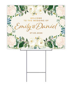 Wedding Yard Sign (YS-WED-002) Wedding Yard Sign (YS-WED-002)