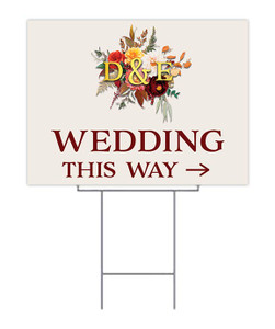 Wedding Yard Sign (YS-WED-006) Wedding Yard Sign (YS-WED-006)