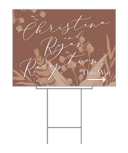 Wedding Yard Sign (YS-WED-011) Wedding Yard Sign (YS-WED-011)