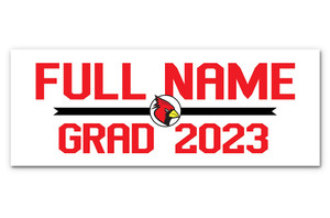 Graduation Vinyl Banner