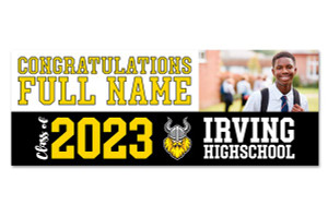 Graduation Vinyl Banner